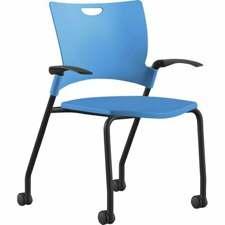9TO5 SEATING CHAIR, STCK, PLSTC, 25in, BE/BK NTF1315A12BFP16